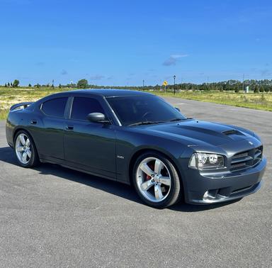 Blue 2008 Dodge Charger SRT8