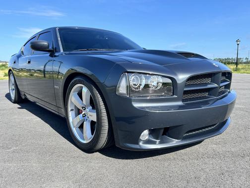 Blue 2008 Dodge Charger SRT8