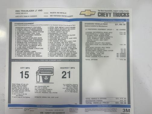 2003 Chevrolet Trailblazer LT