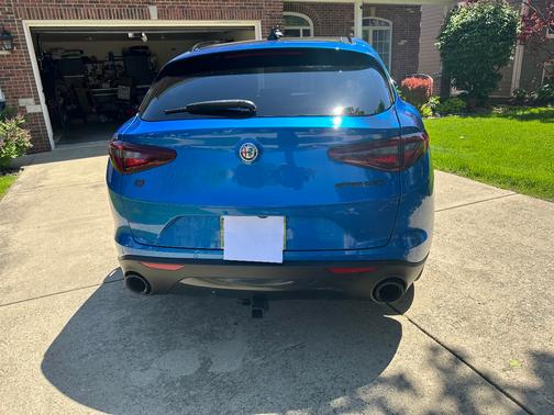 Blue 2019 Alfa Romeo Stelvio Ti Sport