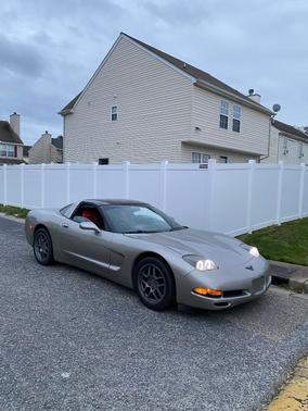 Beige 1998 Chevrolet Corvette Base