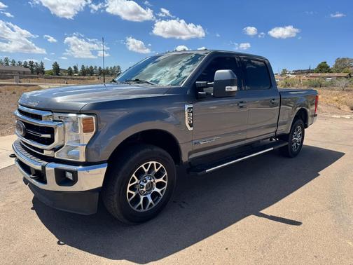 Gray 2022 Ford F-350 Lariat