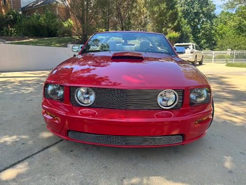 Red 2007 Ford Mustang GT