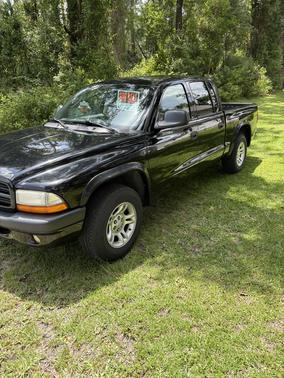 Black 2003 Dodge Dakota Sport Quad Cab