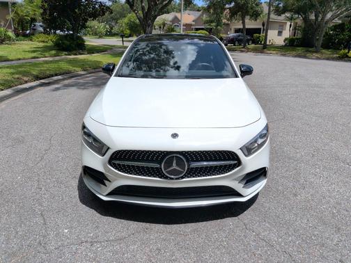 White 2019 Mercedes-Benz A-Class A 220