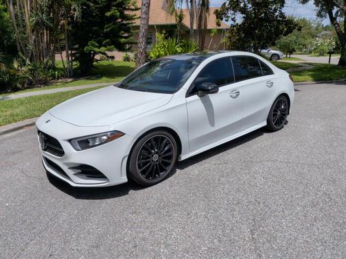 White 2019 Mercedes-Benz A-Class A 220