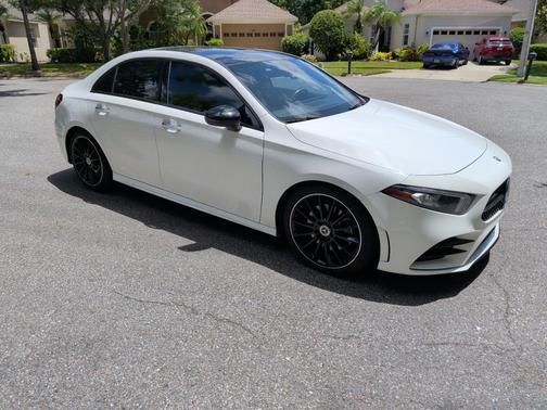 White 2019 Mercedes-Benz A-Class A 220