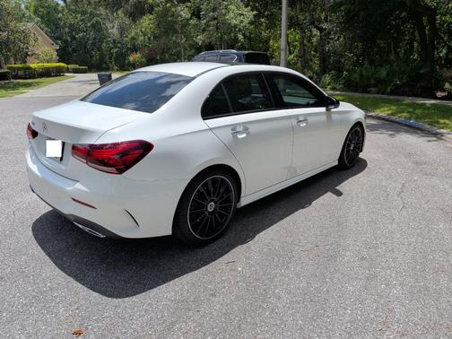 White 2019 Mercedes-Benz A-Class A 220