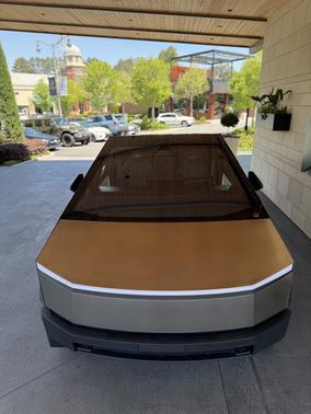 Silver 2024 Tesla Cybertruck AWD