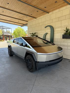 Silver 2024 Tesla Cybertruck AWD