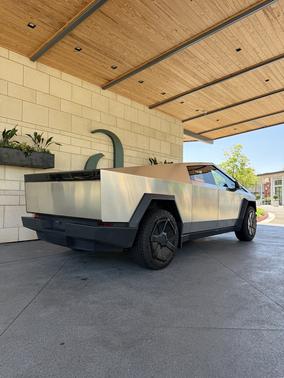 Silver 2024 Tesla Cybertruck AWD