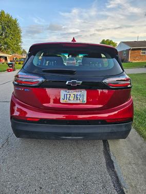 Red 2022 Chevrolet Bolt EV 1LT