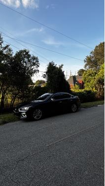 Black 2023 INFINITI Q50 3.0t LUXE