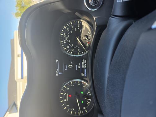 Black 2023 INFINITI Q50 3.0t LUXE