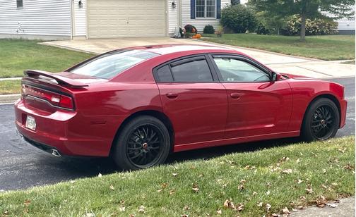 Red 2012 Dodge Charger SXT