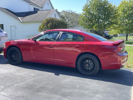Red 2012 Dodge Charger SXT