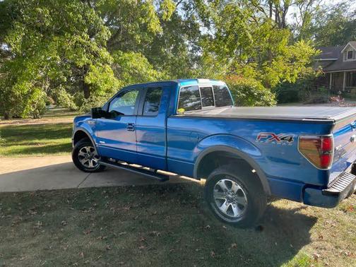 Blue 2014 Ford F-150 FX4