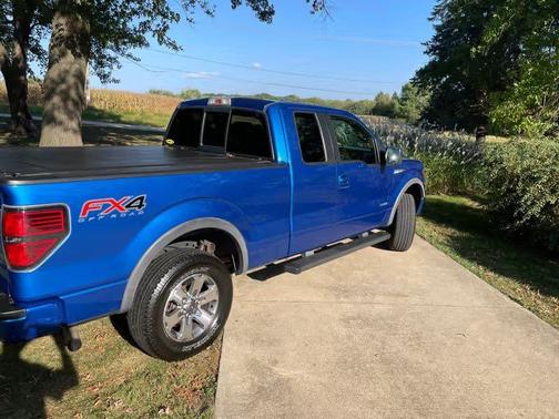 Blue 2014 Ford F-150 FX4