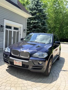 Blue 2009 BMW X5 xDrive48i