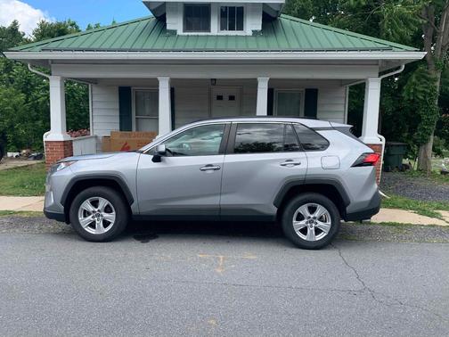 Silver 2021 Toyota RAV4 XLE