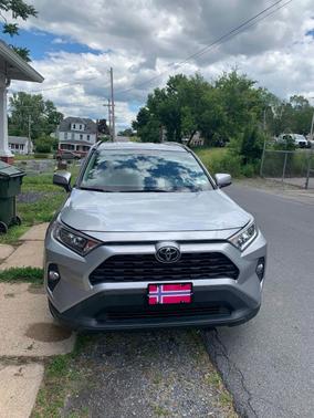 Silver 2021 Toyota RAV4 XLE