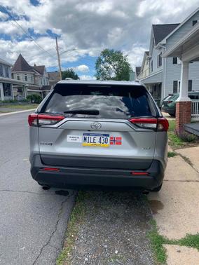 Silver 2021 Toyota RAV4 XLE