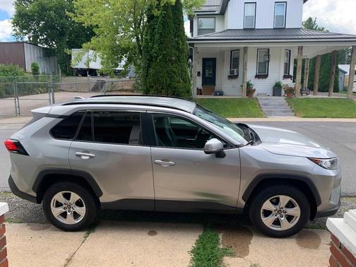 Silver 2021 Toyota RAV4 XLE