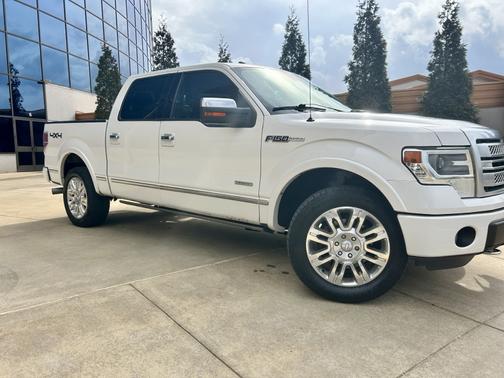 White 2013 Ford F-150 Platinum