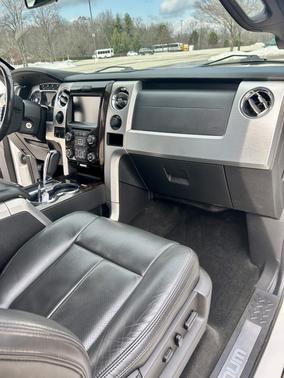 White 2013 Ford F-150 Platinum