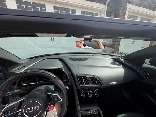 Gray 2020 Audi R8 5.2 V10