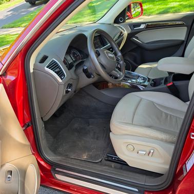Red 2015 Audi Q5 2.0T Premium Plus