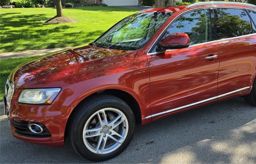 Red 2015 Audi Q5 2.0T Premium Plus
