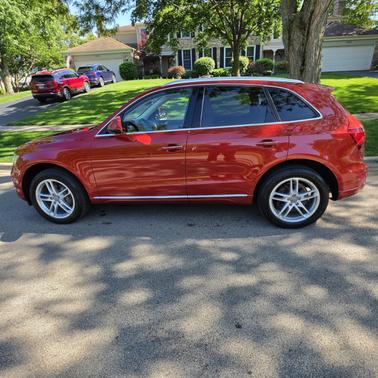 Red 2015 Audi Q5 2.0T Premium Plus