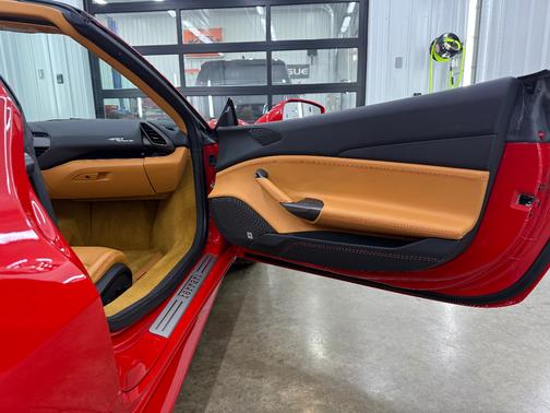 Red 2019 Ferrari 488 Spider Base