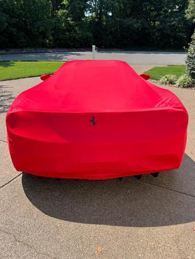 Red 2019 Ferrari 488 Spider Base