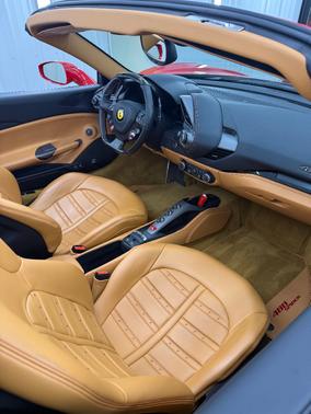 Red 2019 Ferrari 488 Spider Base