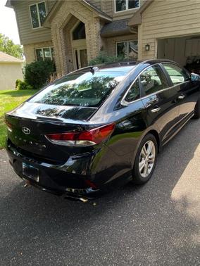Black 2018 Hyundai SONATA SEL