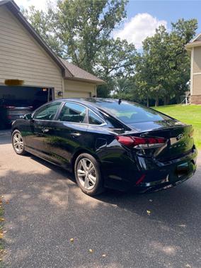 Black 2018 Hyundai SONATA SEL