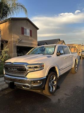White 2020 RAM 1500 Limited