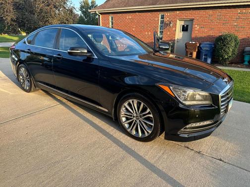 Black 2017 Genesis G80 3.8