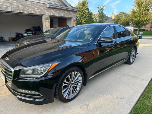 Black 2017 Genesis G80 3.8