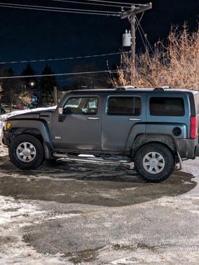 Blue 2007 Hummer H3 Base