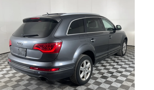 Gray 2013 Audi Q7 3.0T Premium Plus