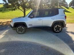 Silver 2017 Jeep Renegade Trailhawk