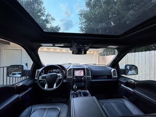 White 2016 Ford F-150 Platinum