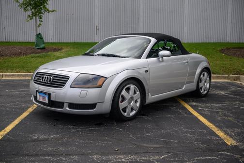 Silver 2002 Audi TT Roadster quattro