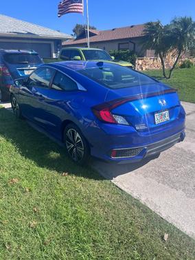 Blue 2016 Honda Civic EX-L
