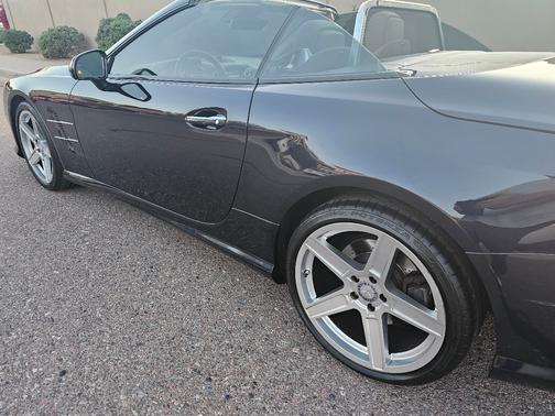 Blue 2014 Mercedes-Benz SL-Class SL 550