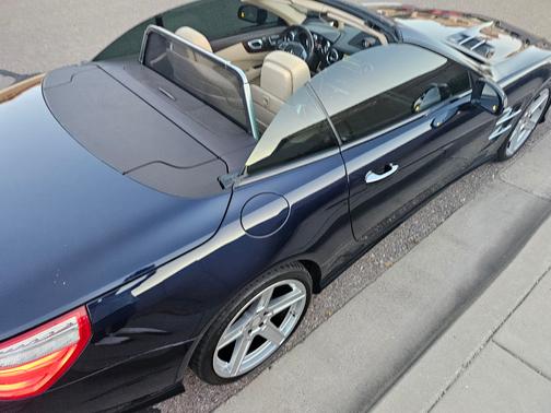 Blue 2014 Mercedes-Benz SL-Class SL 550