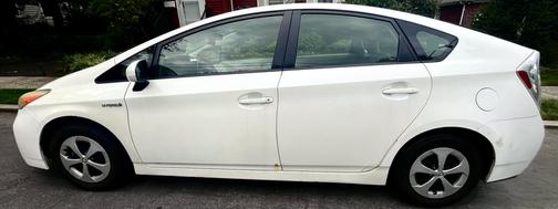 White 2012 Toyota Prius Three
